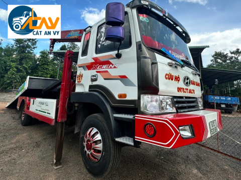 Dịch vụ cứu hộ xe tai nạn 24/7 tại Cát An Vy