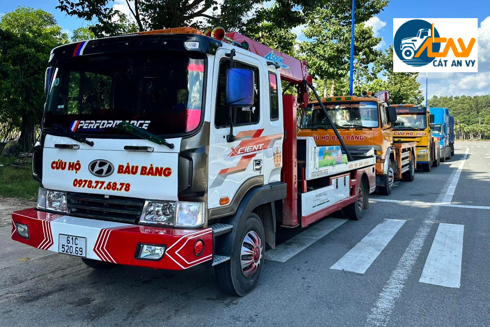 cứu hộ xe trên đường cao tốc