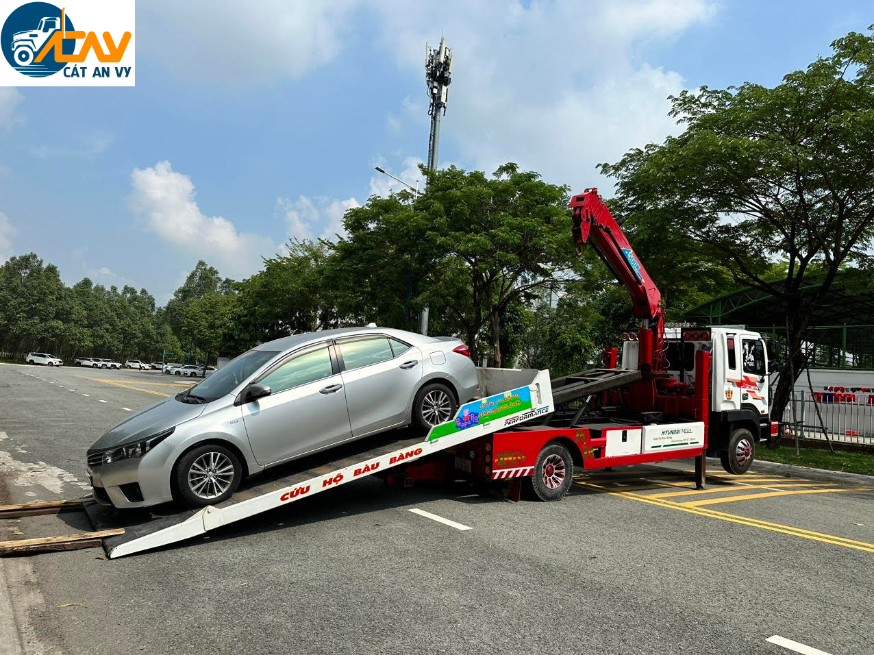 kéo xe hư hỏng